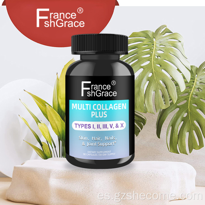 El colágeno es compatible con suplementos de colágeno de piel saludables para el cabello